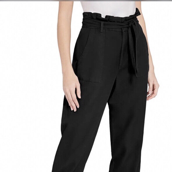 Alice + Olivia, Liam Paperbag Pants, Black Size 2